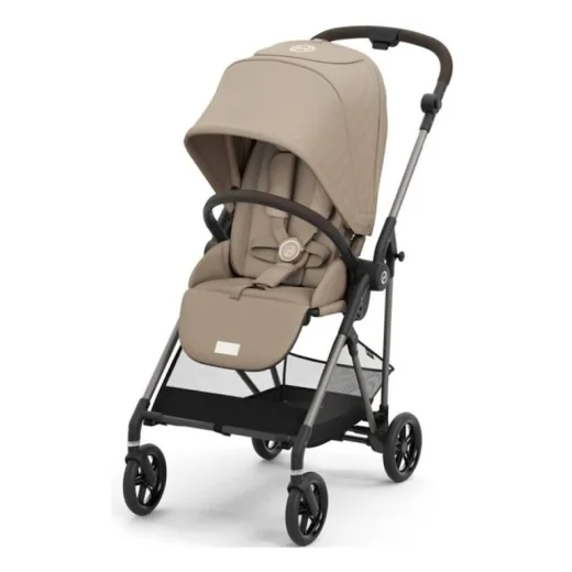 Коляска прогулочная Cybex Melio Carbon 2026 c дождевиком