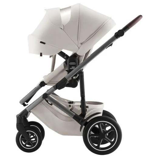 Комплект 3в1 Britax Roemer коляска SMILE 5Z LUX|Soft Taupe + автокресло BABY-SAFE PRO Space Black