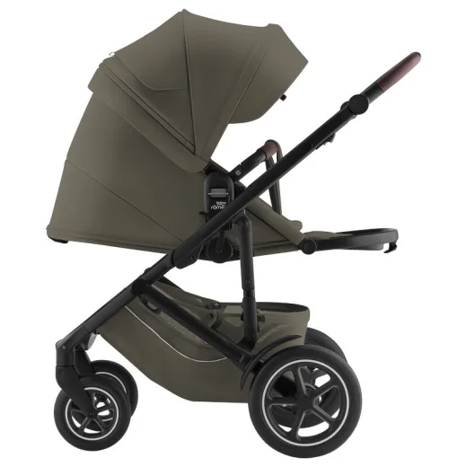 Комплект 3в1 Britax Roemer коляска SMILE 5Z LUX,Urban Olive + автокресло BABY-SAFE PRO Space Black