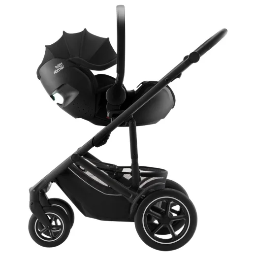 Комплект 3в1 Britax Roemer коляска SMILE 5Z LUX|Soft Taupe + автокресло BABY-SAFE PRO Space Black