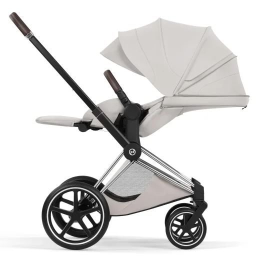 Коляска 2в1 Cybex Priam Style Chrome Brown