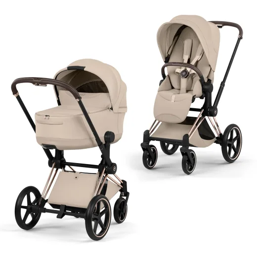 Коляска 2в1 Cybex Priam Style Rosegold