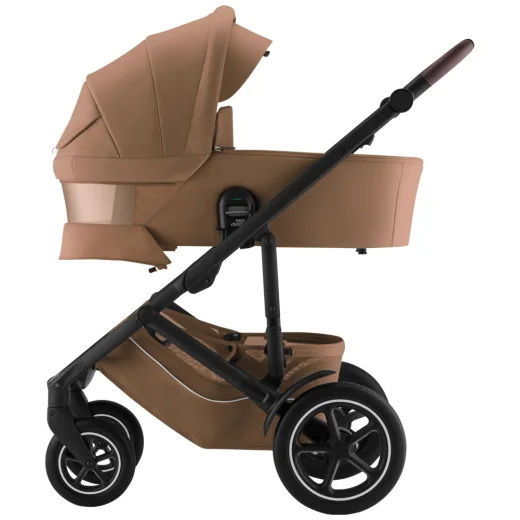 Комплект 3в1 Britax Roemer коляска SMILE 5Z LUX|Warm Caramel + автокресло BABY-SAFE PRO Space Black