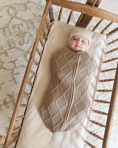 Кокон Loomknits детский Oliver Капучино