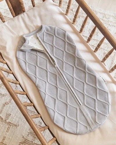 Кокон Loomknits детский Oliver Светло-серый