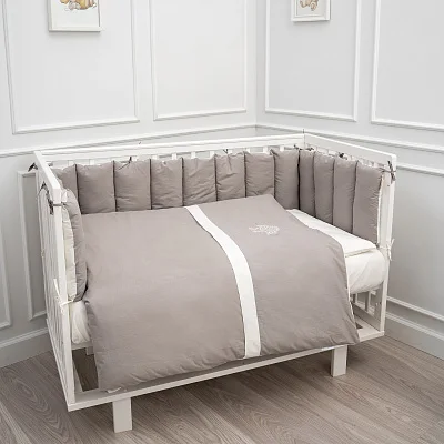 КПБ Lappetti "Organic baby cotton" для прямоугольной кроватки, 6 предметов