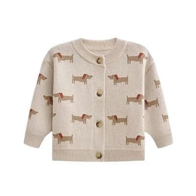 Кардиган детский Loomknits Таксы LW0157