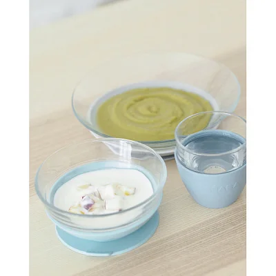 Набор стеклянной посуды для детей EUCALYPTUS COFFRET REPAS VERRE EUCALYPTUS