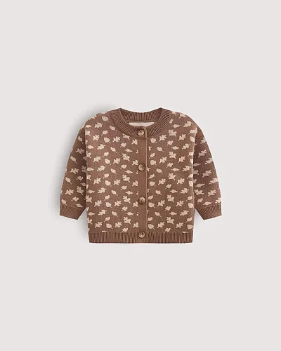 Кардиган детский Loomknits Листочки LW5302