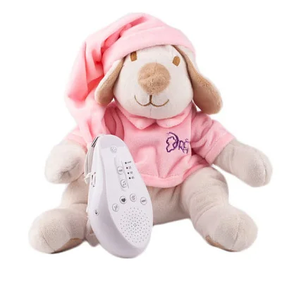 Собачка DrЁma BabyDou c белым и розовым шумом