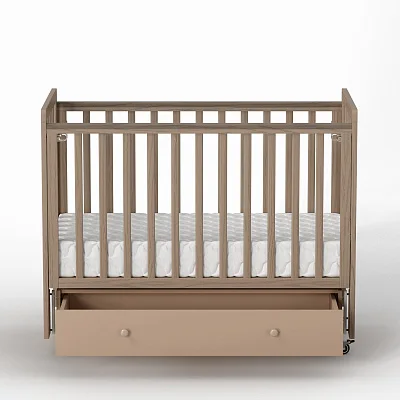 Кроватка Antemi Classic Sleep Premium с маятником и ящиком 120*60