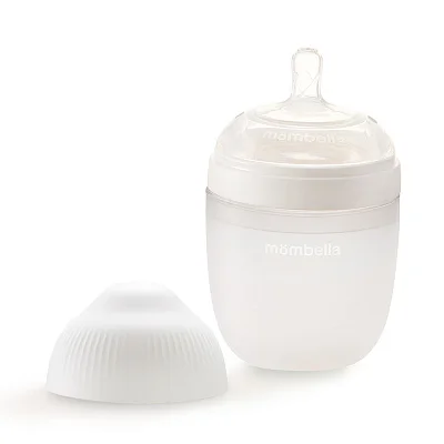 Бутылочка антиколиковая Mombella Wide Neck 210 мл.силиконовая