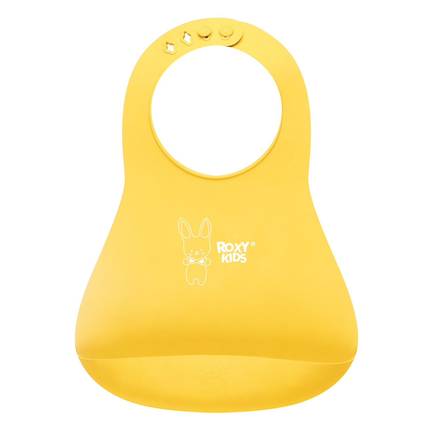 soft_bib_with_crumb_pocket_yellow_3f179feab0 Нагрудник Roxy Kids Baby Bib 1