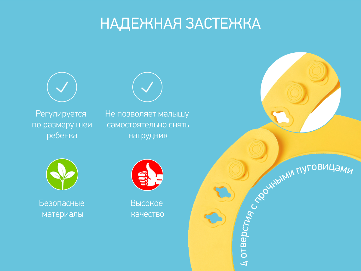 soft_bib_with_crumb_pocket_yellow_b98541d166 Нагрудник Roxy Kids Baby Bib 4