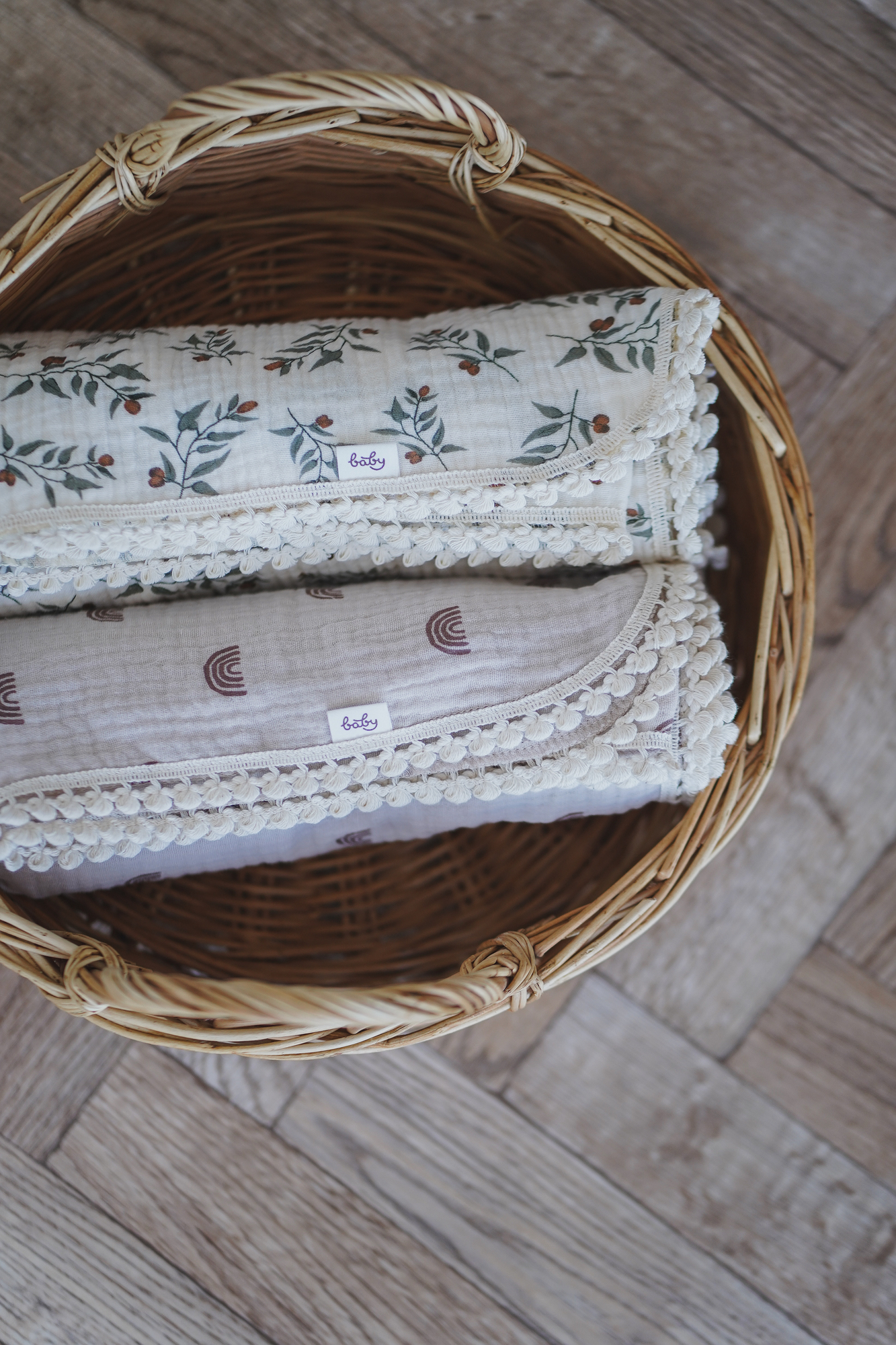 2024_04_10_07401 (1) Плед муслиновый BUNGLY "Радуга" 5