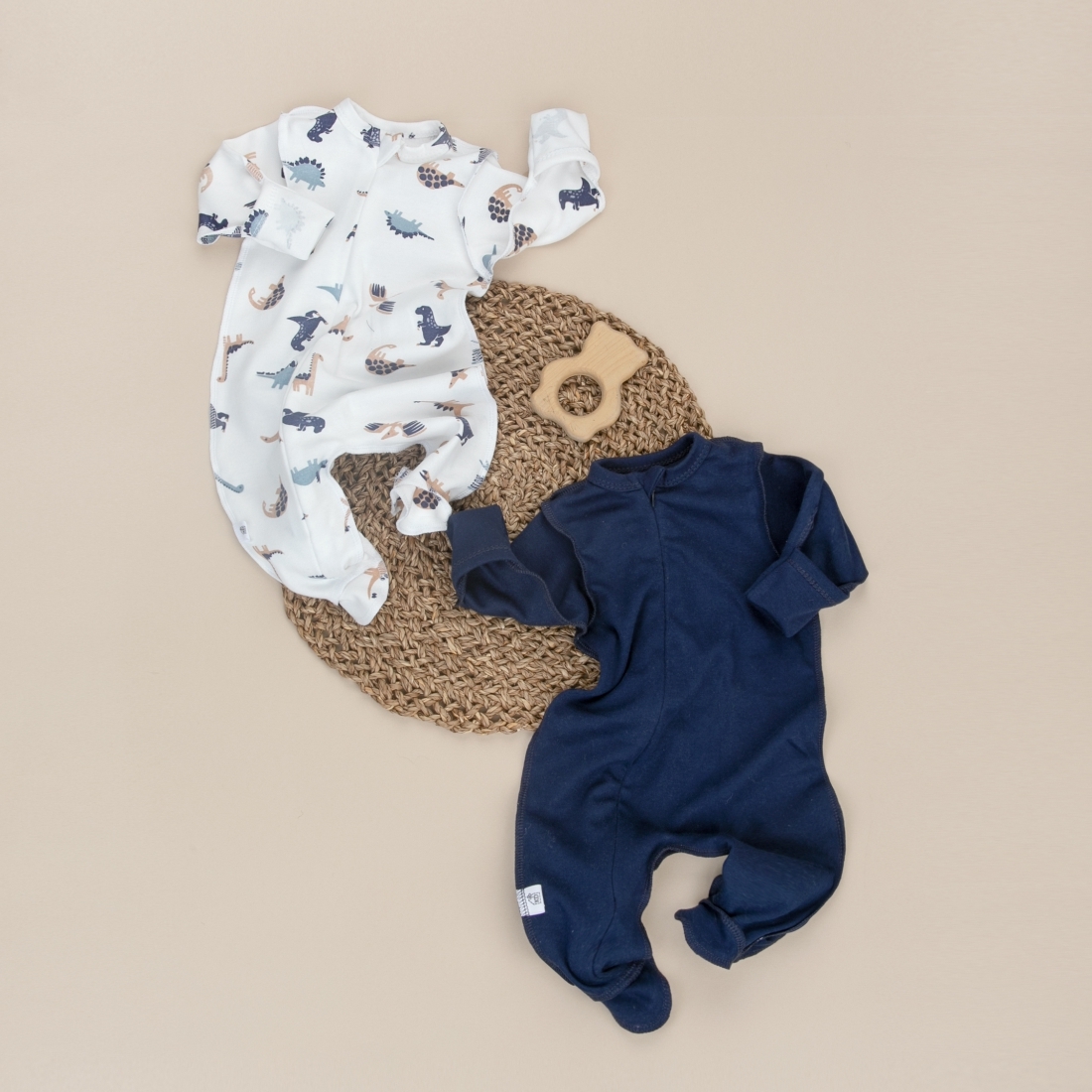 6658314303_optsite8aaf3343-af84-11ee-8583-f3d9988320b1 Комбинезон слип Швейная Династия "Малыш Хрустик", 2 шт/уп 1