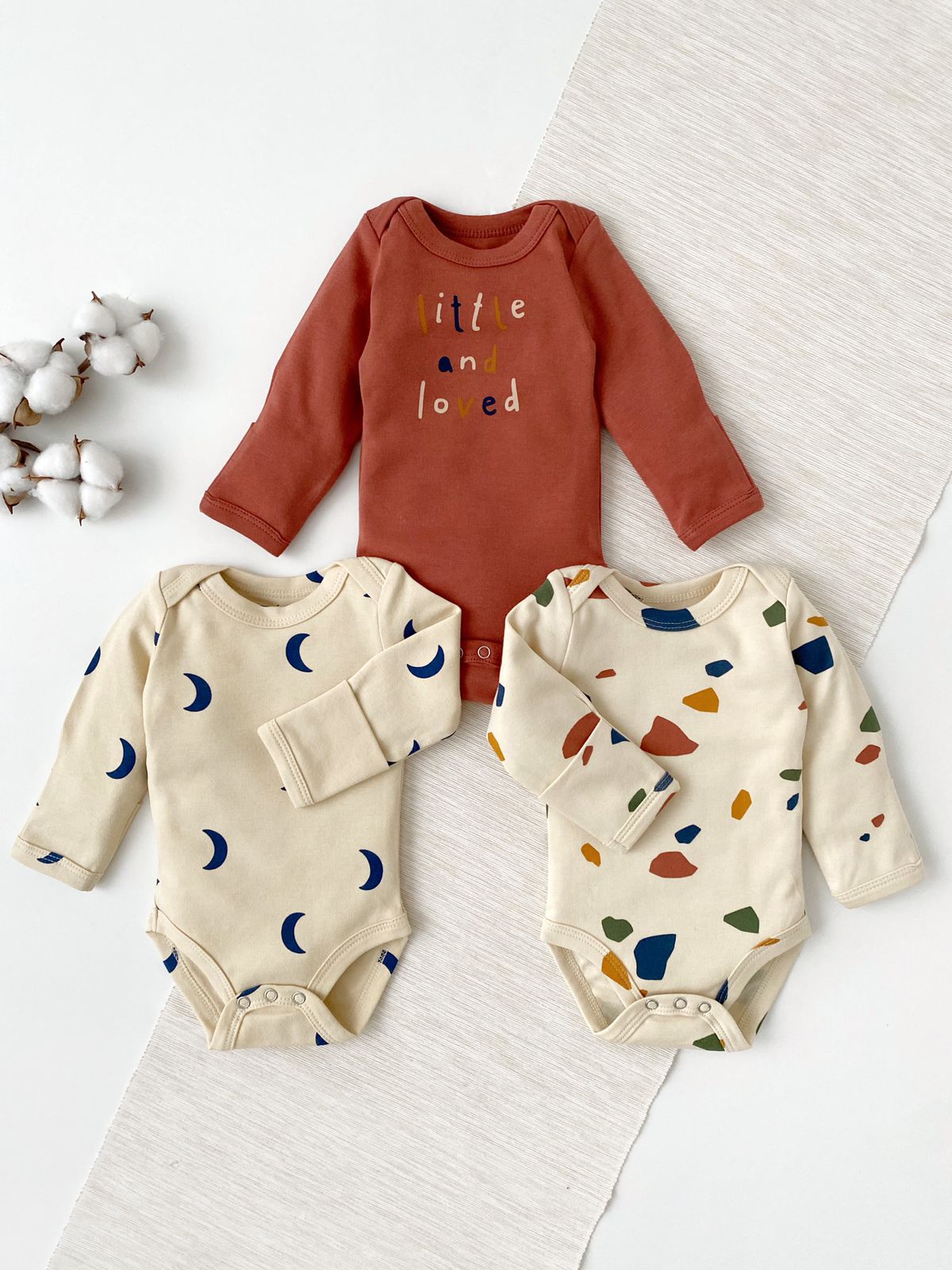 Набор из трех боди I love Carrot "Little and love" 1