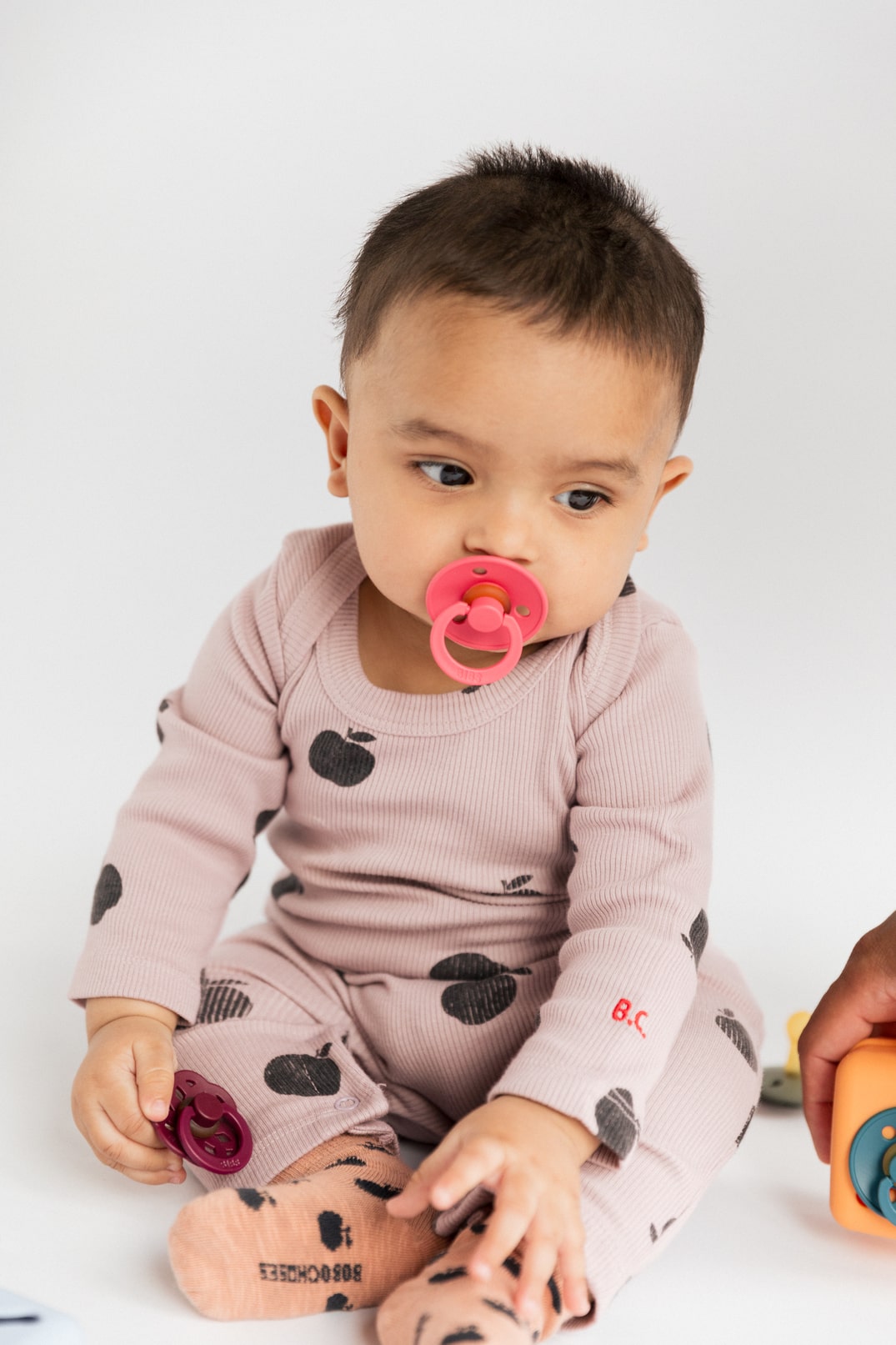 Пустышка латексная BIBS Colour, 6+ мес 3