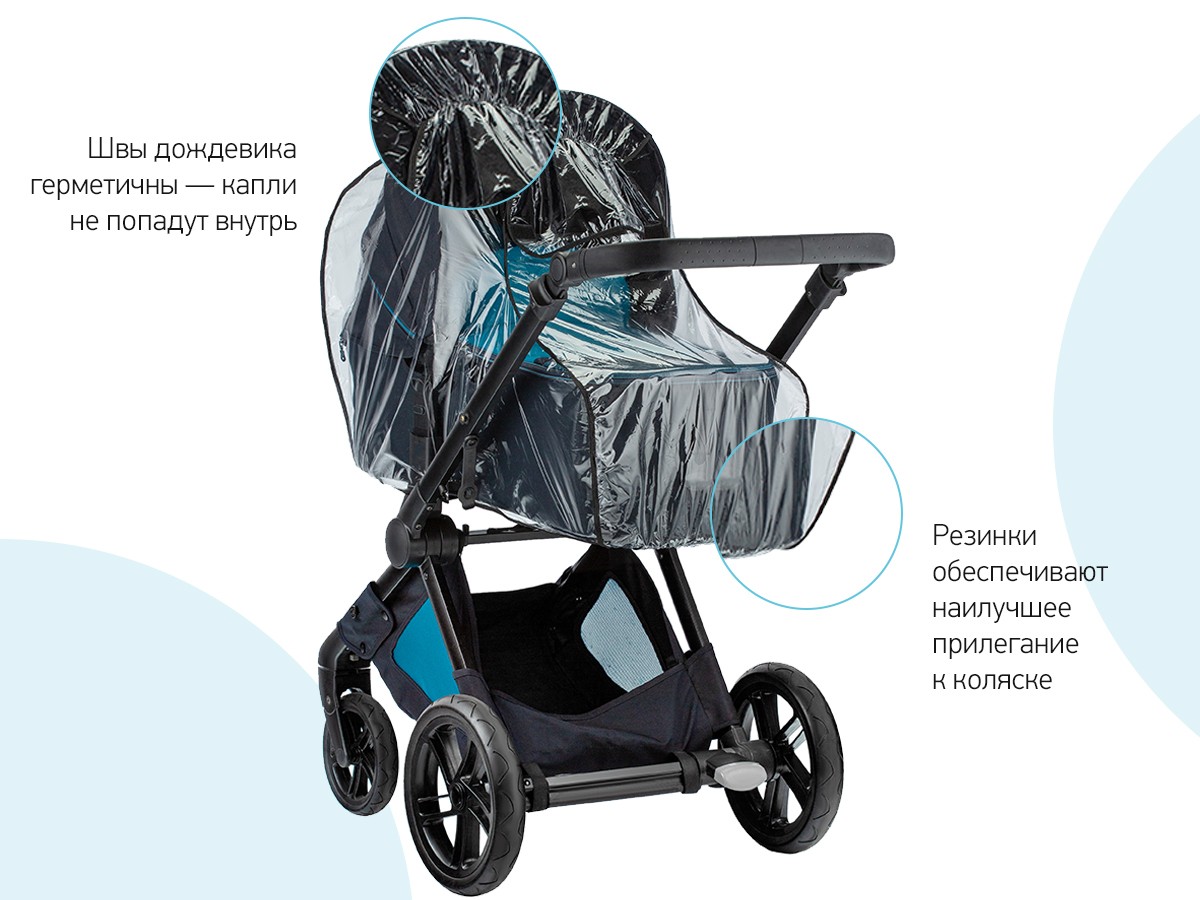 dozhdevik-dlya-kolyasok_6fa7d253da Дождевик Roxy Kids на коляску универсальный в сумке 4