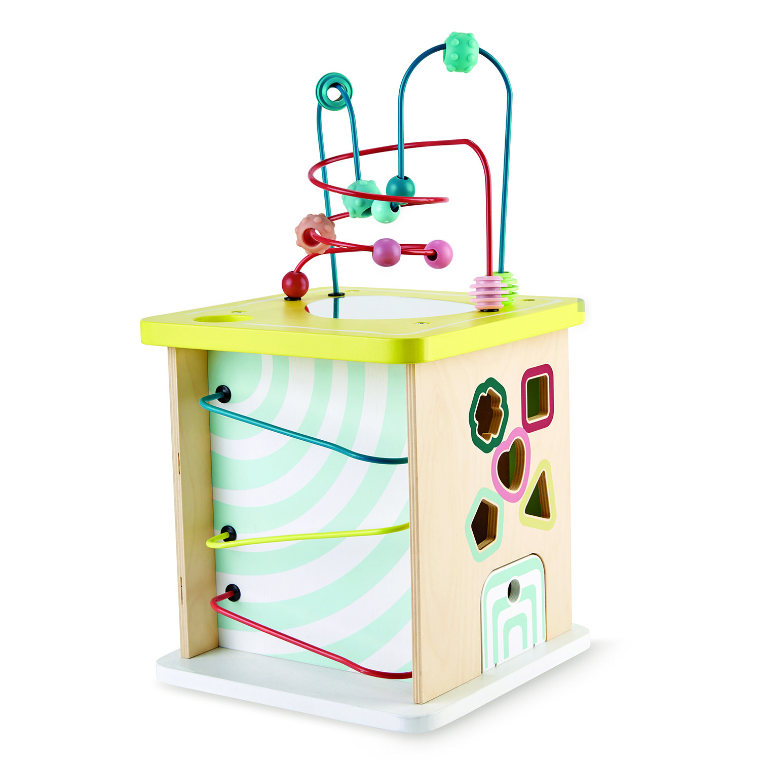 00646fadc804d22e1776e823f58e573c Развивающий куб Hape лабиринт, головоломки 2