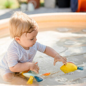 050011_44 Набор игрушек-брызгалок для ванны FEHN Краб и Рыбка 10