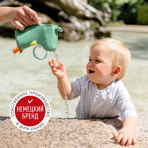 050073_4 Игрушка-лейка для ванны FEHN Крокодил 4