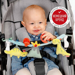051179_04_min Погремушка-растяжка на коляску/кроватку FEHN Динозавр 12