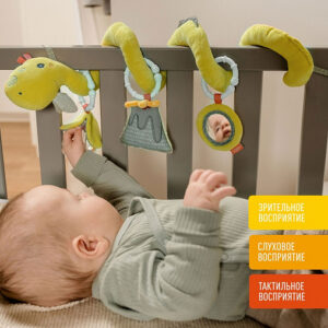 051186_02_min Игрушка-спираль на коляску/кроватку FEHN Динозавр 7