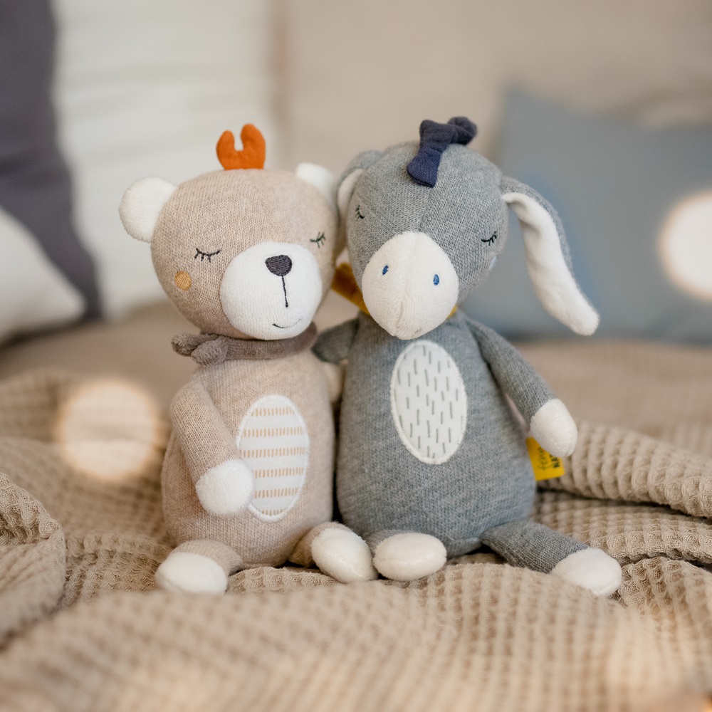 052084_60 Мягкая игрушка FEHN Медвежонок 5