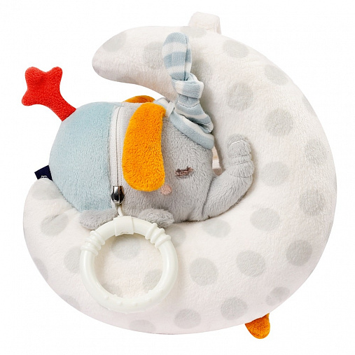 053067_04_min Музыкальная игрушка-подвеска FEHN Слоник на луне, светящаяся в темноте 5