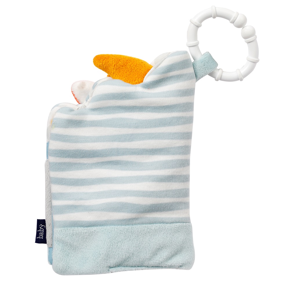 Мягкая игрушка-книжка с подвесом FEHN Спокойной ночи, светящаяся в темноте 6