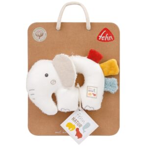 056075card_min Мягкая погремушка-кольцо FEHN Слоник 12
