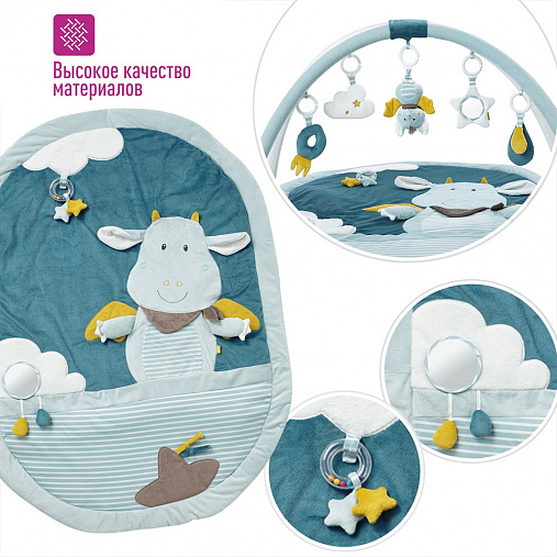 065091_5 Развивающий коврик FEHN Маленький замок 4