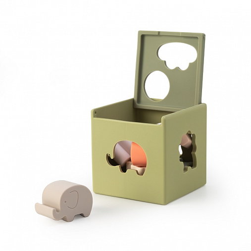 1 (3) Игрушка-сортер Edda Зверята 1