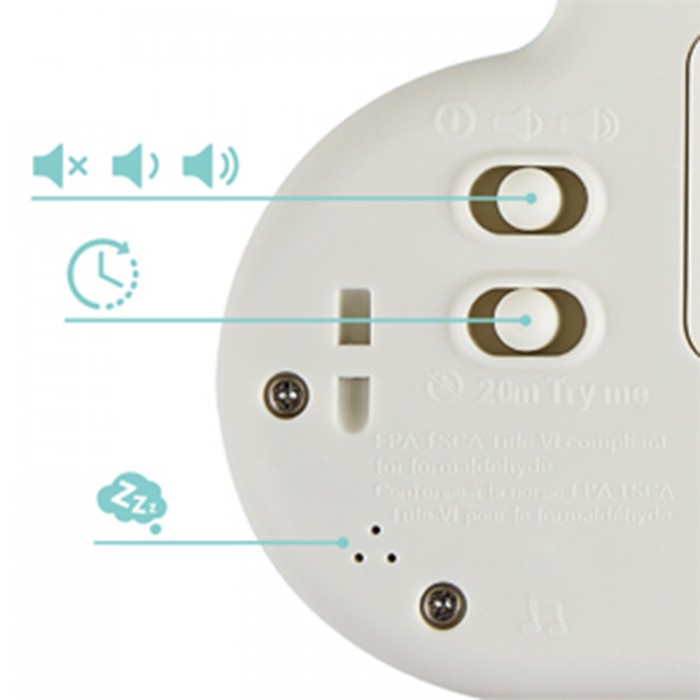 Погремушка подвесная Hape "Музыкальное облако" 12