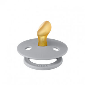 Пустышка латексная ночная BIBS Colour Glow Latex Anatomical-Cloud 0+ мес. 4