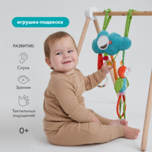 1271000_3101078 Развивающая подвесная игрушка Happy Baby ОБЛАКО С ПЧЁЛКОЙ 17