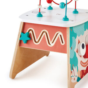 Развивающий куб Hape "Цирк" лабиринт, счеты, подсветка 14