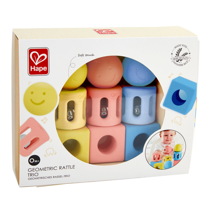 Игрушка Hape Конструктор-погремушка "Улыбка" (9 предметов) 5