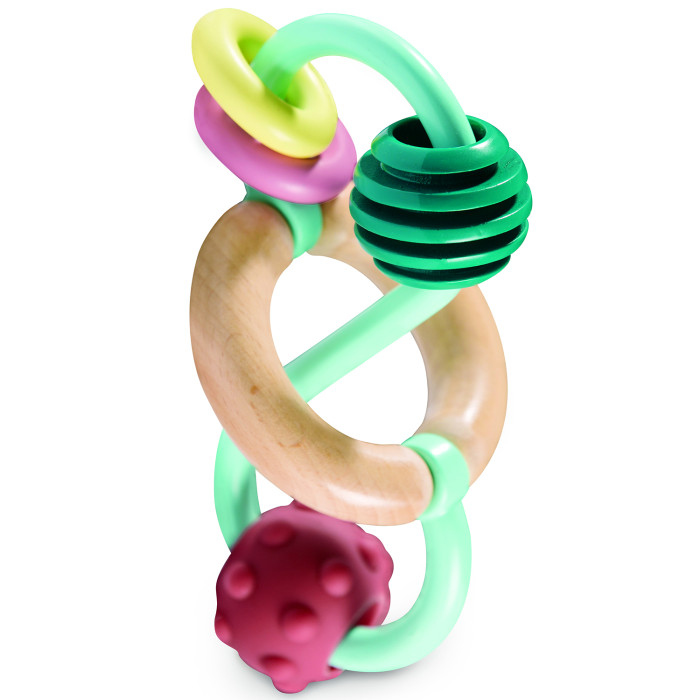 1331368 Игрушка-прорезыватель Hape "Лабиринт Бусинки" 1