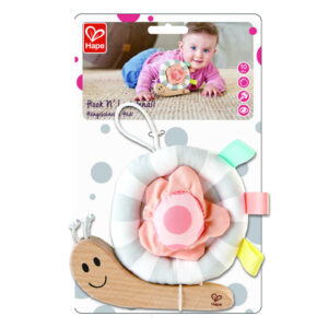 Игрушка Hape подвесная для новорожденных "Улитка Соня" 5