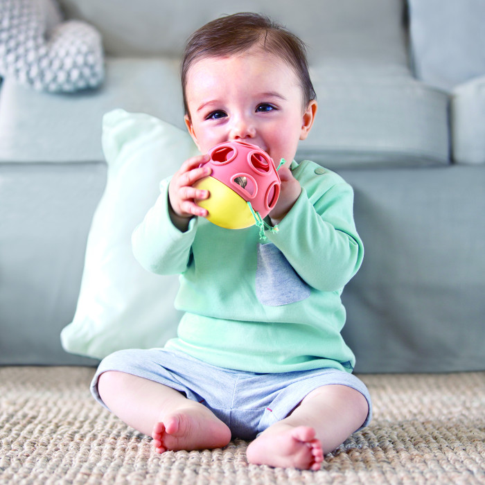 1331489_3249929 Погремушка-неваляшка Hape "Божья коровка" 4