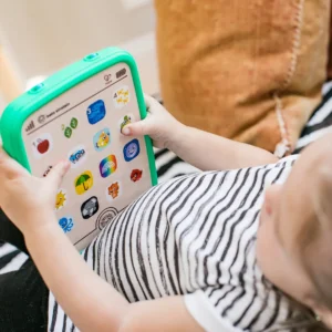 Музыкальная игрушка Hape развивающая, сенсорная "Планшет" 15