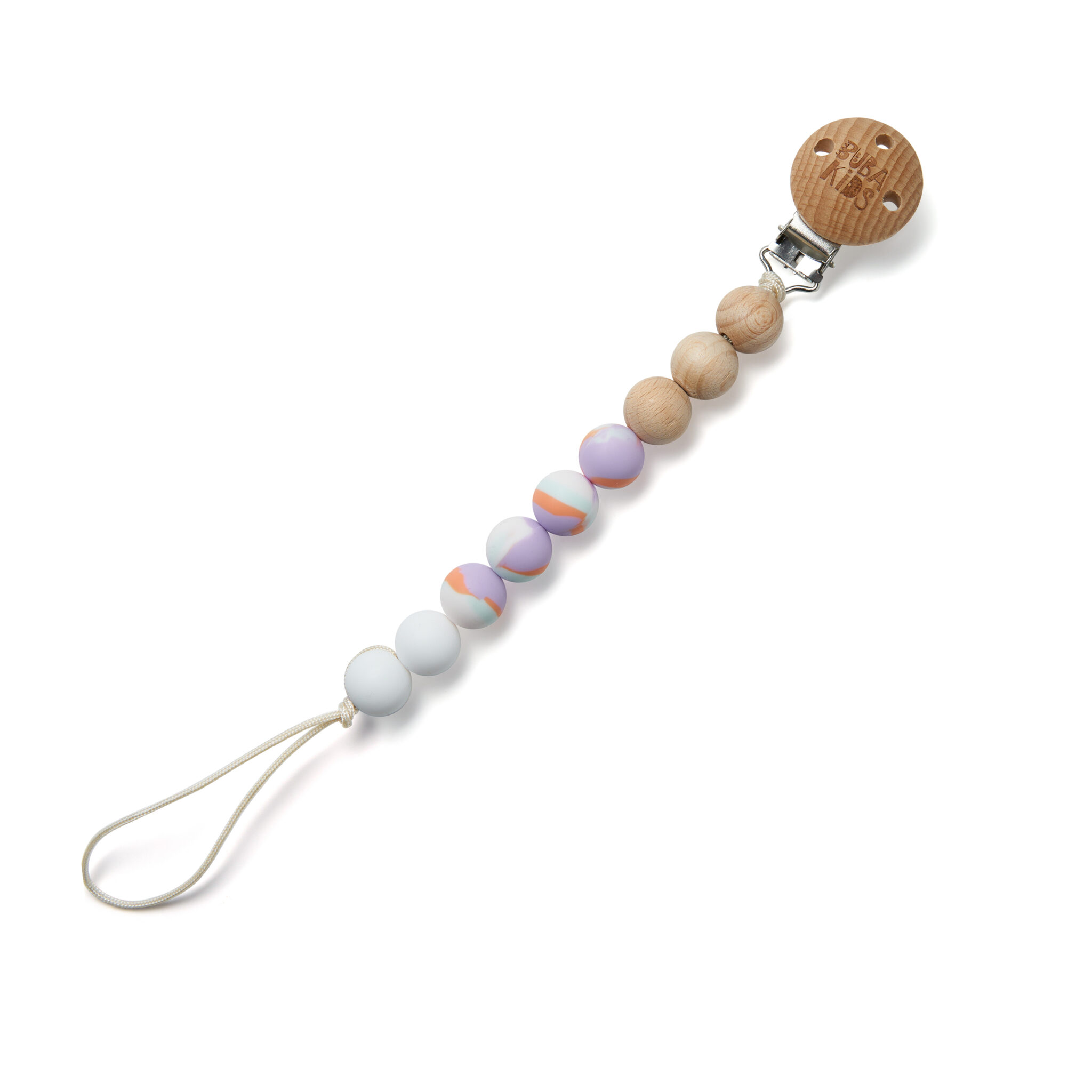 Держатель для пустышки BIBS силиконовый Candy 1