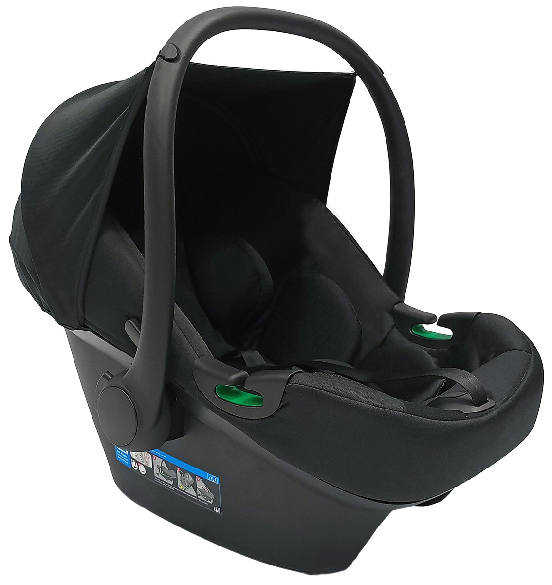 jcxdz9gjrxnob8nv2dqp3nxk5wvgpz22 Автолюлька группы 0+ Sweet Baby Elegante Stella Black (с адаптером) 1