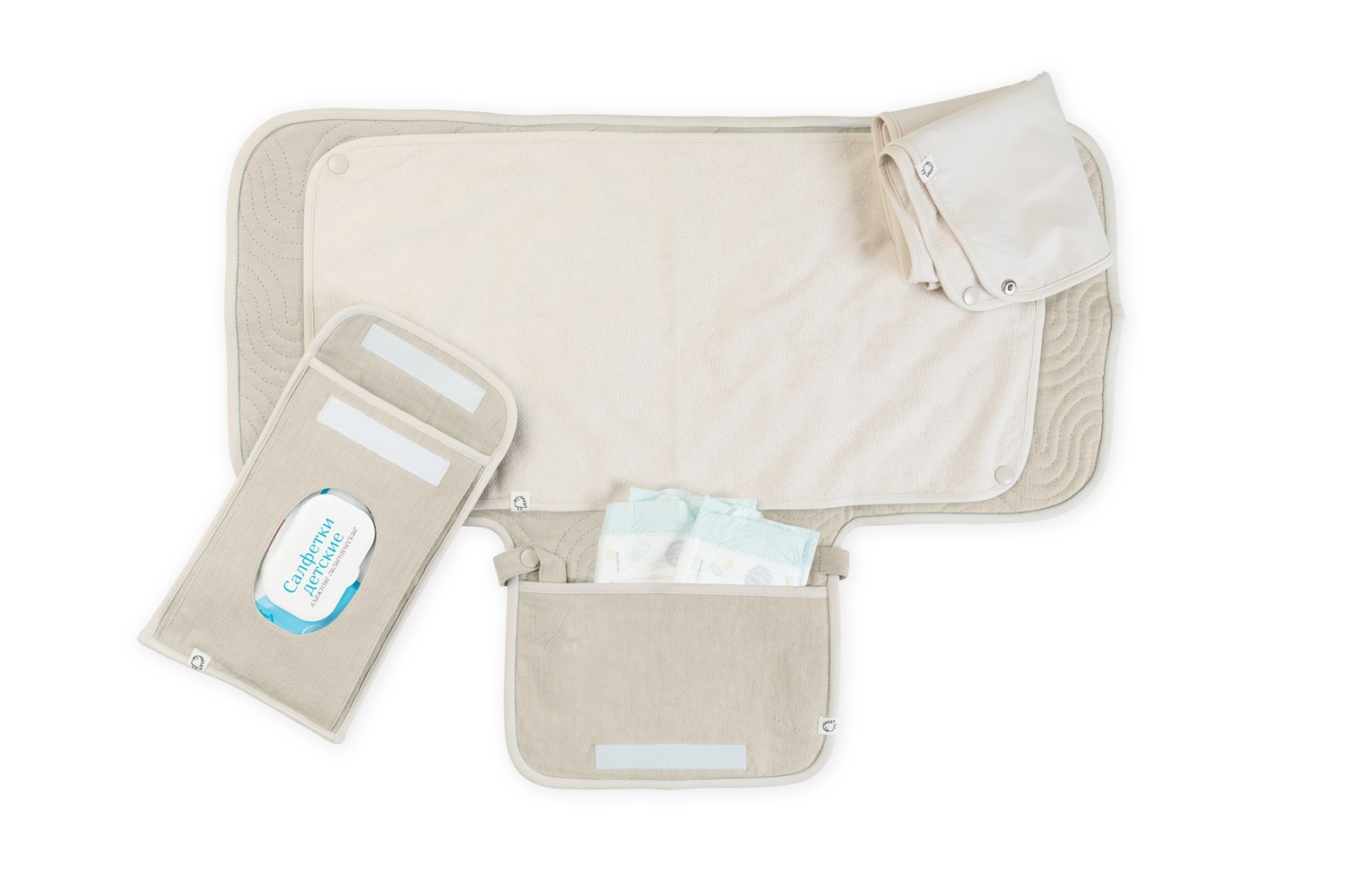 Пеленальный мат BUBA KIDS 8