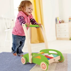 Ходунки-каталка Hape с конструктором 12