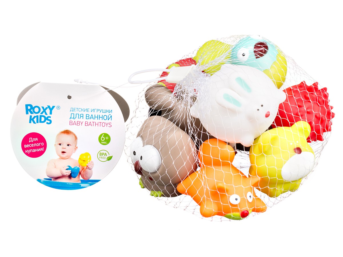 Набор игрушек для ванной Roxy Kids 8