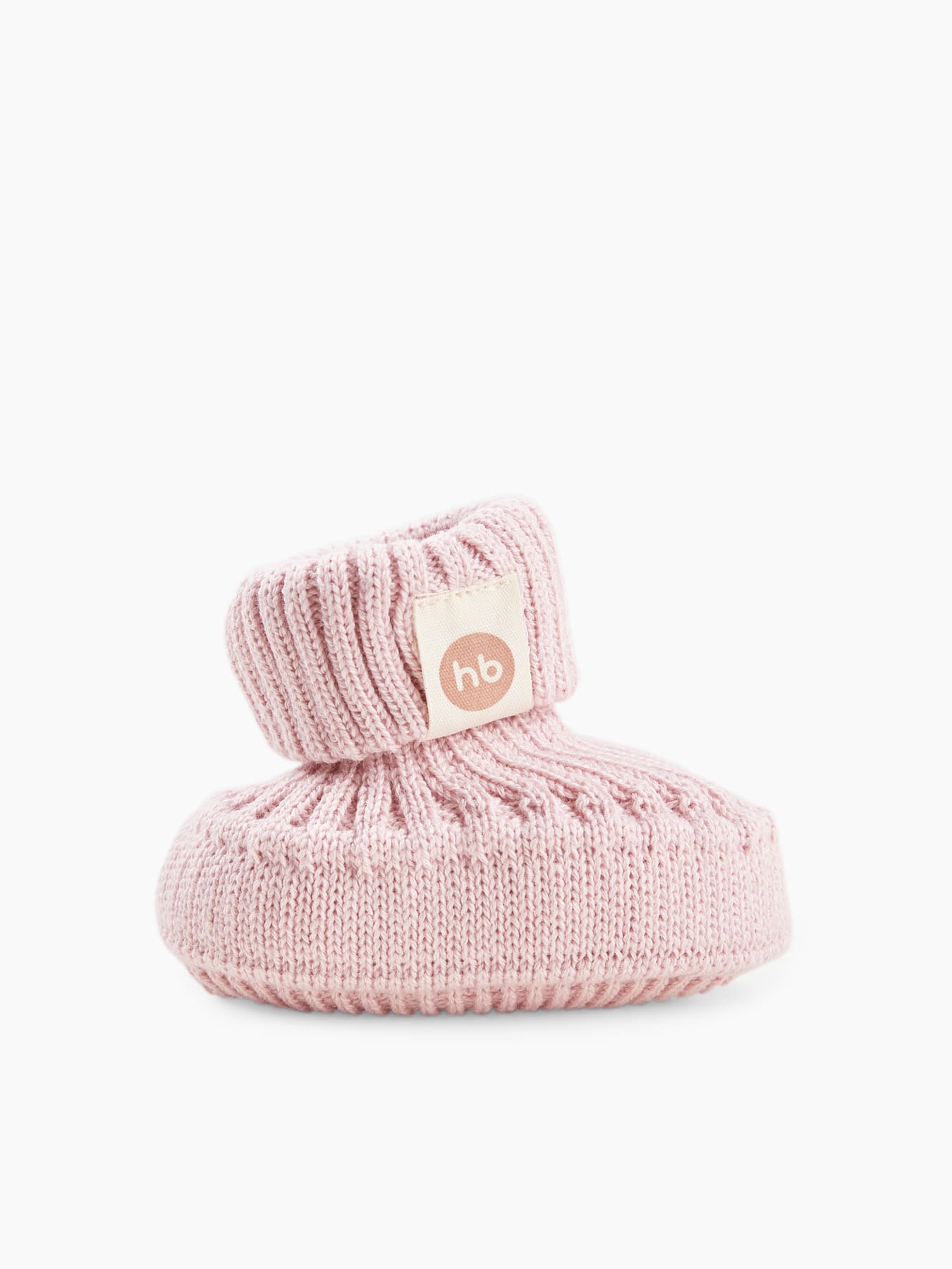 Носки пинетки вязанные Happy Baby 1 пинетки вязаные розовые