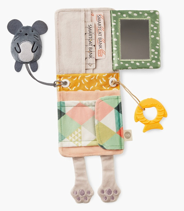 y5jukn8hu2tuclvywoi3b73y9k9a2tp2 Игрушка-шуршалка Happy Baby Кошелек 6